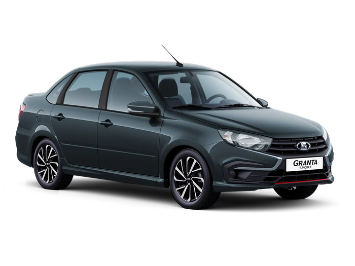 Lada Granta Sport Серебристо-темно-серый "Борнео"